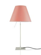 Luceplan - Costanza Tafellamp met Dimmer Alu/Edgy Pink