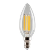- Lichtbron LED 4W (470lm) Kerte Kleur CRI90 Dimbaar E14 - e3light