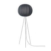 Made By Hand - Knit-Wit 60 Round Vloerlamp Hoog Zwart