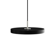 UMAGE - Asteria Hanglamp Mini Black/Steel Top