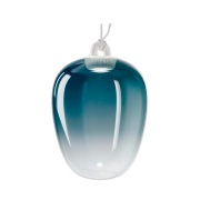 Lodes - Oblò Hanglamp Medium 2700K Azure Staal/Wit