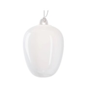 Lodes - Oblò Hanglamp Medium 3000K Silk Wit/Wit