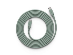 Avolt - Cable 1 USB-C to Lightning 2m Oak Green Avolt