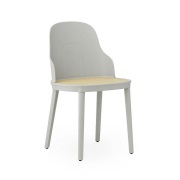 Normann Copenhagen - Allez Szék Molded Wicker/PP Warm Grey