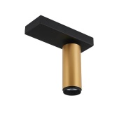 Loom Design - X-Beam Plafondlamp Enkel Gold/Black