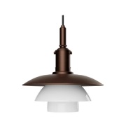 Louis Poulsen - PH 3/3 Hanglamp Aged Brass/Opaal Glass