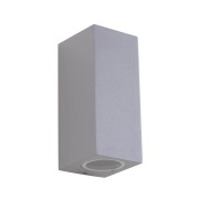 Lucande - Xava Buiten Wandlamp Up/Down Grijs