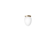 Nuura Aps - Rizzatto 171 Wand-/Plafondlamp Satin Brass/Opal Nuura