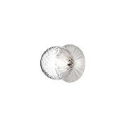 Nuura Aps - Liila 1 plafondlamp, IP44, Ø 16,5 cm, zilver/helder Nuura