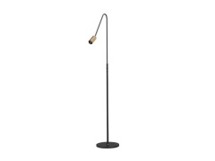 ANTIDARK - Decor F1 LED Vloerlamp Dim. Zwart/Messing