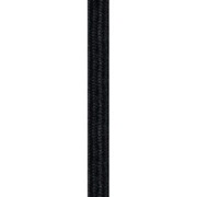 GN - Geweven Kabel (zonder aarde) Zwart