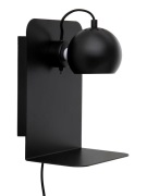 FRANDSEN - Ball Wandlamp met Usb Matte Zwart