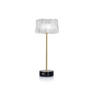 Slamp - Accordéon Battery Taffellamp Prism/Black