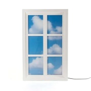 SELETTI - Window 3 Wandlamp/Vloerlamp White/Light Blue