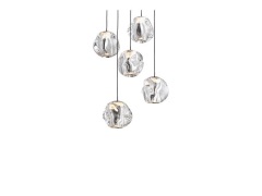 LOOM DESIGN - Ice Ball 5 Hanglamp Transparent
