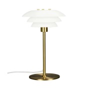 Dyberg Larsen - DL20 Taffellamp Opal/Brass DybergLarsen