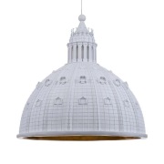 SELETTI - Cupolone Quarantacincinque Hanglamp Ø45 White