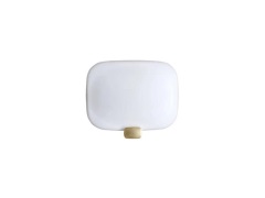 DCW - Light Me Tender M Wandlamp Horizontal Brass