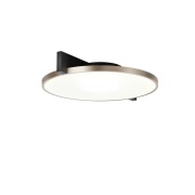 LIGHT-POINT - Inlay Round C2 plafondlamp, zwart/goud
