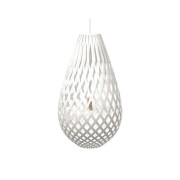 david trubridge - Koura Hanglamp H100 Wit 2 Kanten