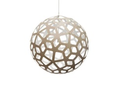david trubridge -  Hanglamp Ø120 Wit 1 Kant