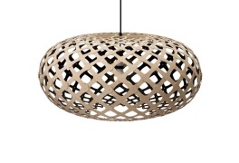 david trubridge - Kina Hanglamp Ø80 Zwart 1 Kant