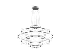 Nemo - Drop 9 Hanglamp Satin Silver  Lighting