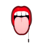 SELETTI - Blow Tongue LED Wandlamp