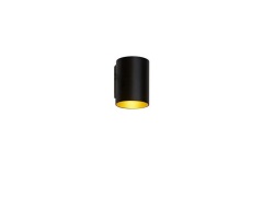 ANTIDARK - Tubus Outdoor Down W108 LED Wandlamp Zwart