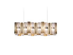 Slamp - La Lollo Linear 100 Hanglamp Gold