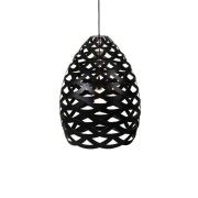 david trubridge - Tui Hanglamp Ø95 Zwart 2 Kanten