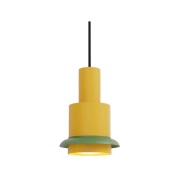 - Chaumont Hanglamp Ø19xH28 Yellow/Green - DCW