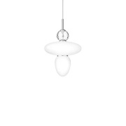 Nuura Aps - Rizzatto 43 Hanglamp Satin Silver/Opal Nuura