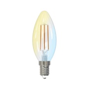 LUUMR - Gloeilamp 4,2W Smart LED C35 ZigBee/Tuya/Philips Hue Helder E1...