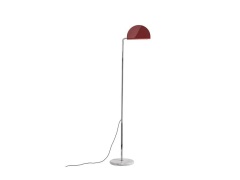 DCW - Mezzaluna Vloerlamp White Marble/Red