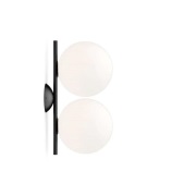 FLOS - IC C/W1 Double Plafondlamp/Wandlamp Zwart