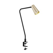 Lucande - Angelina Klemlamp Brass/Black