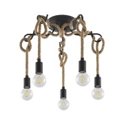 Lucande - Ropina 5 Plafondlamp
