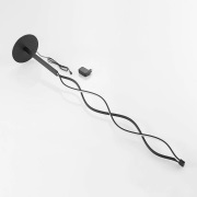 Lindby - Welina LED Vloerlamp Matt Black
