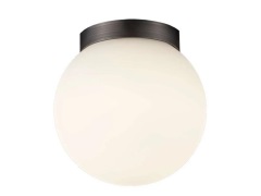ANTIDARK - Palla Mini C90 LED plafondlamp, IP44, grijs/wit