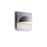 LIGHT-POINT - Rørhat Buiten Wandlamp w/Backplate Wit