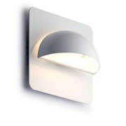 LIGHT-POINT - Rørhat LED Buiten Wandlamp w/Backplate Wit