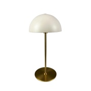 Dyberg Larsen - Along LED tafellamp op batterijen, beige, hoogte 20 cm...