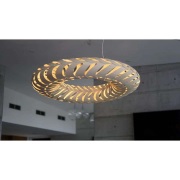 david trubridge - Maru Hanglamp Ø140 Zwart 2 Kanten