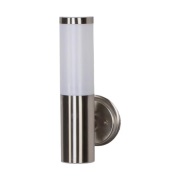 Lindby - Kristof Buiten Wandlamp Stainless Steel