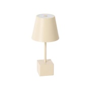 Lindby - Janea Cube Portable Taffellamp Dim. IP54 Beige