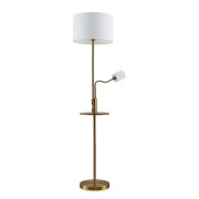 Lindby - Aovan Vloerlamp w/USB Bronze