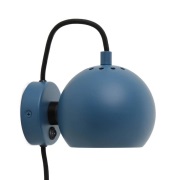 FRANDSEN - Ball Wandlamp Matt Petroleum Blue