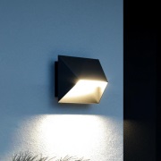 Nordlux - Pontio 27 Buiten Wandlamp Black