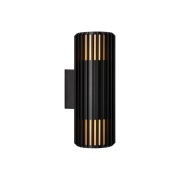 Nordlux - Aludra Double Buiten Wandlamp Seaside Black